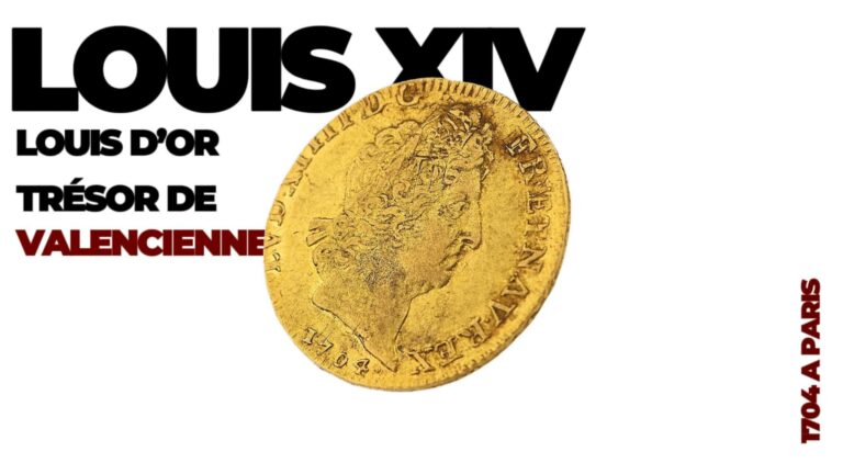 Louis XIV – Louis d’or aux insignes – 1704 A- Trésor de valenciennes-Couverture