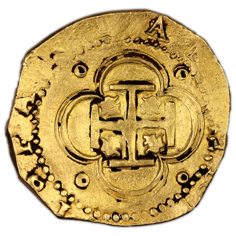 Espagne – Philippe II – 4 Escudos Or – 1590 Seville