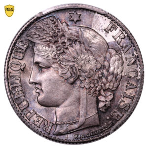 Monnaie France - Cérès - 50 centimes - 1894 A Paris - PCGS MS 65-Avers