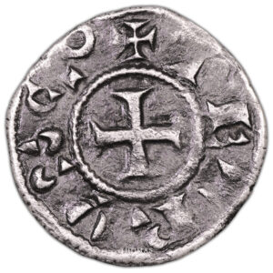 Monnaie France - Charlemagne - Denier 2-Avers