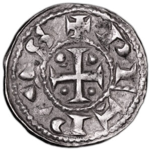 Coin France - Languedoc - Vicomté de Carcassonne - Roger Pierre - Denarius obverse