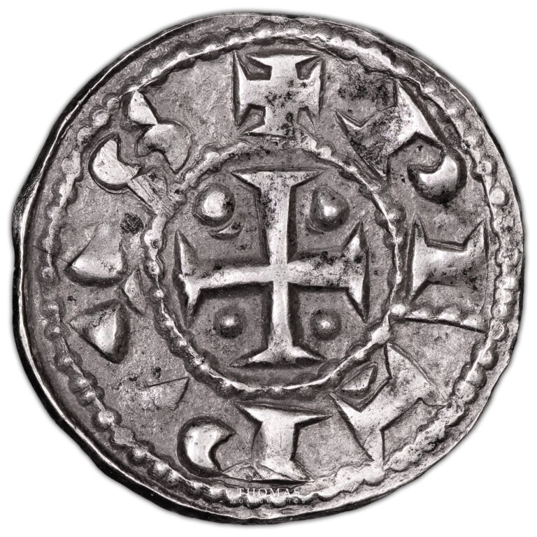 Monnaie France - Charlemagne - Denier-Avers