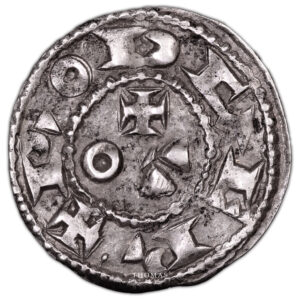 Monnaie France - Charlemagne - Denier-Revers