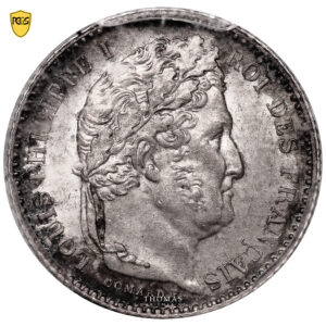 Monnaie France - Louis Philippe Ier - 25 Centimes - 1846 A Paris - PCGS MS 63-Avers