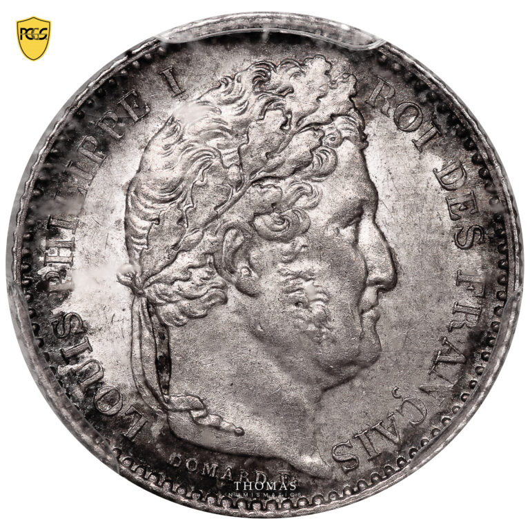 Monnaie France - Louis Philippe Ier - 25 Centimes - 1846 A Paris - PCGS MS 63-Avers