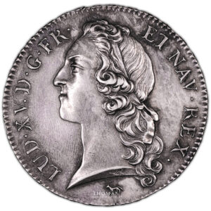 Monnaie France - Louis XV - Écu Argent - 1740 A Paris-Avers