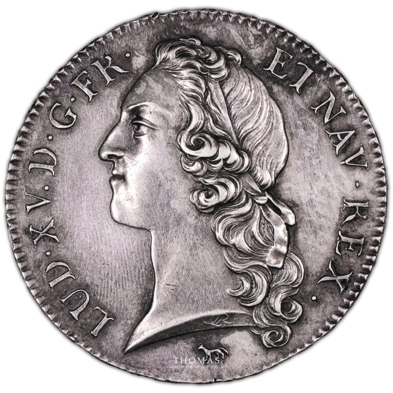 Monnaie France - Louis XV - Écu Argent - 1740 A Paris-Avers