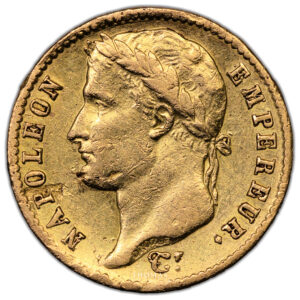 Monnaie France - Napoléon III - 20 Francs Or - 1813 CL Gênes - 3034 Exemplaires-Avers