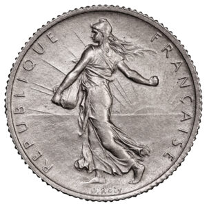 Monnaie France - Semeuse - 1 Franc Semeuse - 1900-Revers