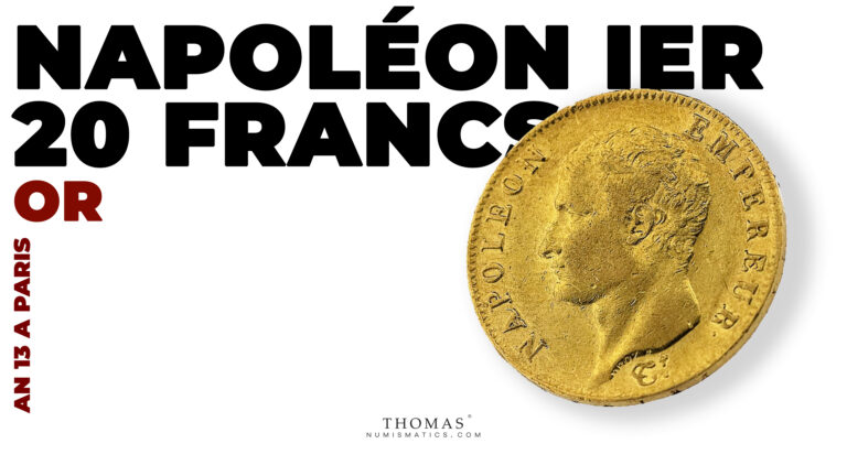 Napoléon Ier – 20 Francs or – An 13 A Paris-Couverture