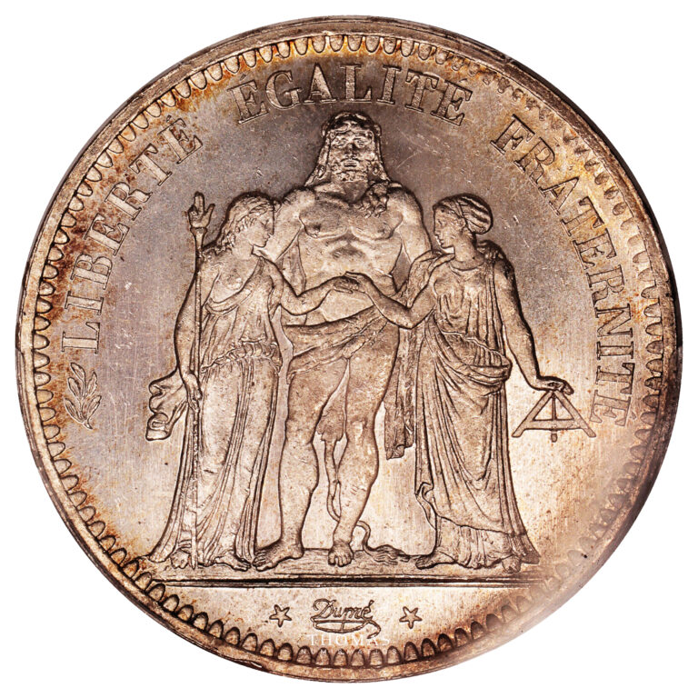 5 francs hercule avers 1848 A