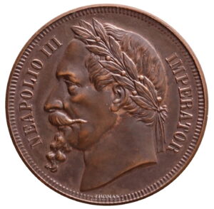 avers médaille satirique 5 francs germaniae