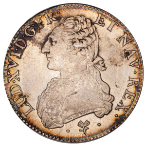 ecu louis XVI 1787 L avers