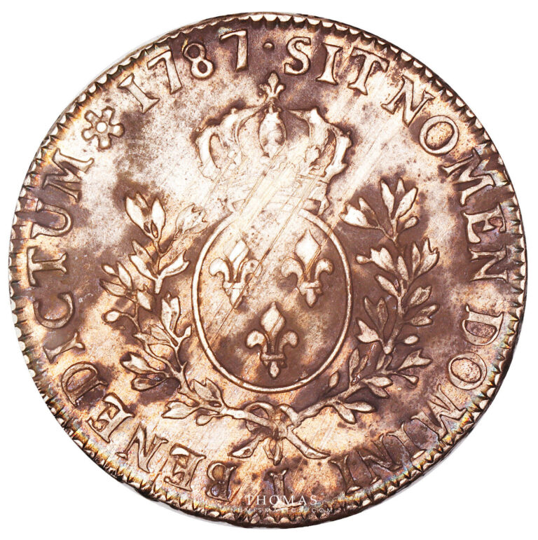 Ecu louis xvi 1787 L revers