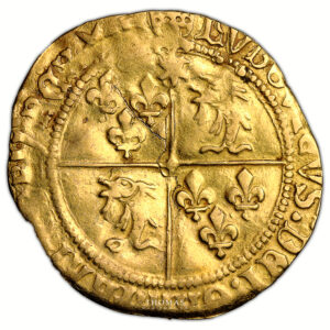 Monnaie France - Louis XII - Écu d'or au soleil dauphiné - Montélimar-Avers