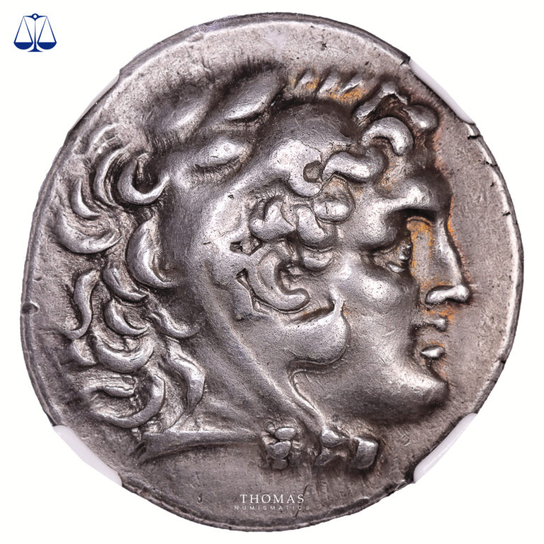 Monnaie Grecque - Alexandre III - Thrace - Mesambria - Tetradrachme - NGC Ch VF 5:5 3:5-Avers