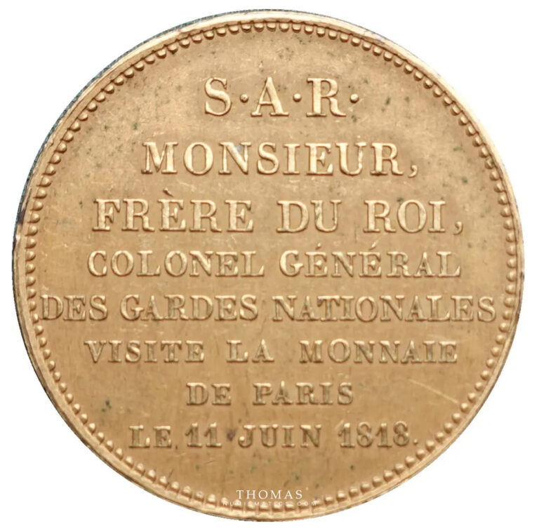 revers charles philippe - 5 francs