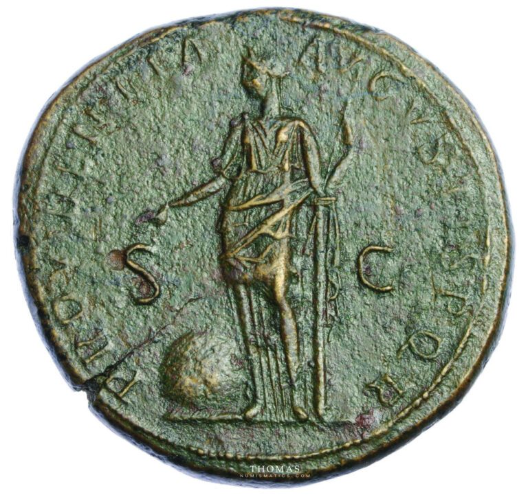 sesterce revers trajan