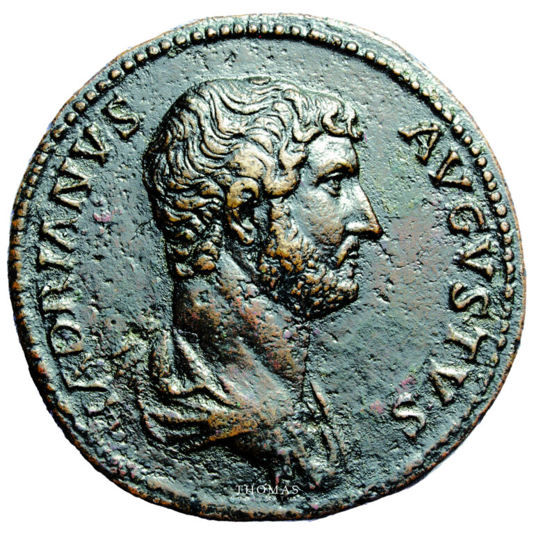 sesterce romae hadrien avers