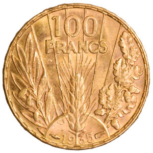 100 francs or bazor revers