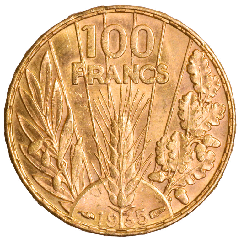 100 francs or bazor revers