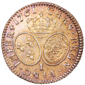 Louis XV - Louis or bandeau 1761 I revers