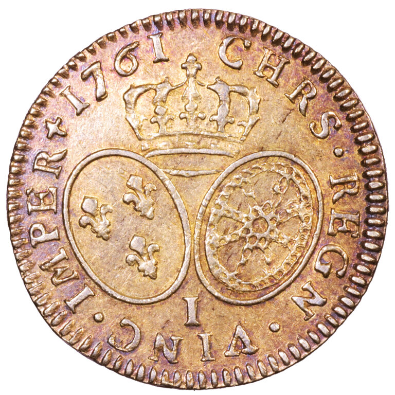 Louis XV - Louis or bandeau 1761 I revers