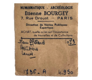 Louis XV - Louis or Trésor de la rue mouffetard certificat