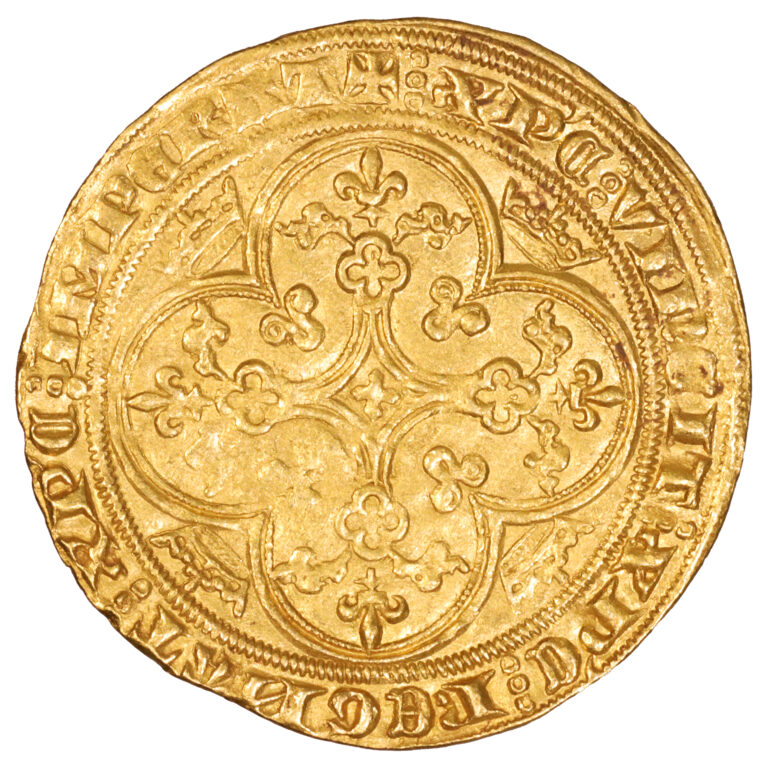 Philippe VI - Chaise d_or revers