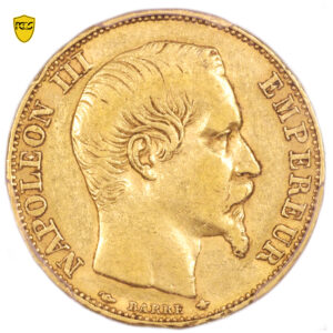 20 francs or 1856 BB - PCGS XF 45 avers