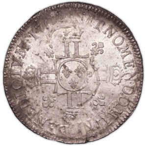 Écu aux 8L - 2nd type 1704 - 9 Rennes - The Coëx Miller’s Hoard reverse