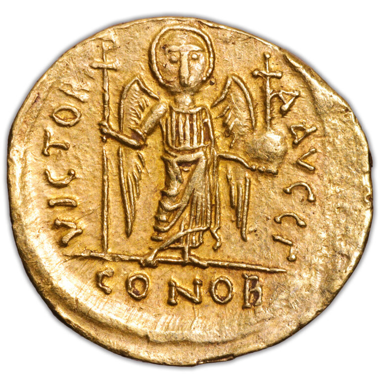 solidus or maurice tibere carthage revers