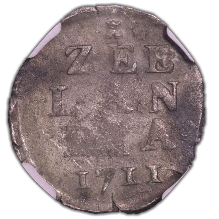 2 stuiver - 1711 naufrage Zuytdorp revers NGC UNC Details