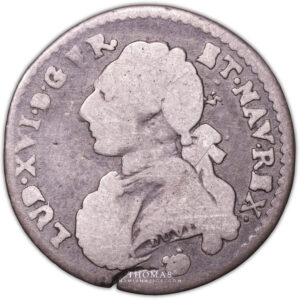 Louis XVI - dixieme ecu 1780 Q Perpignan avers