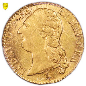 Louis XVI louis d'or - 1787 A Paris - PCGS AU 58