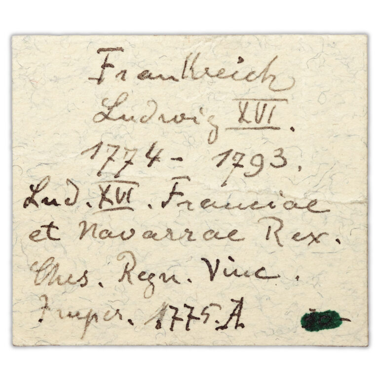 Gold - Louis d'or au buste habillé - 1775 A Paris - etiquette