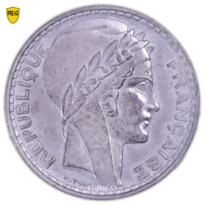 20 francs turin piefort avers PCGS SP 63 avers