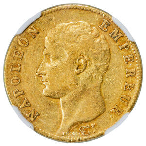 Napoleon I - Gold - 20 francs or AN 13 T Nantes - NGC VF 35 obverse