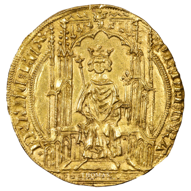 Coin France - Philippe VI - Gold - Double d'or obverse