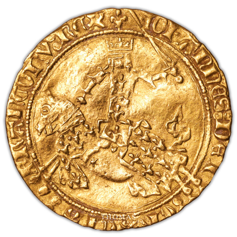 Gold - Franc à Cheval or obverse