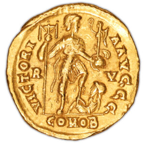 honorius solidus or ravenne revers