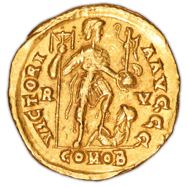 honorius solidus or ravenne revers
