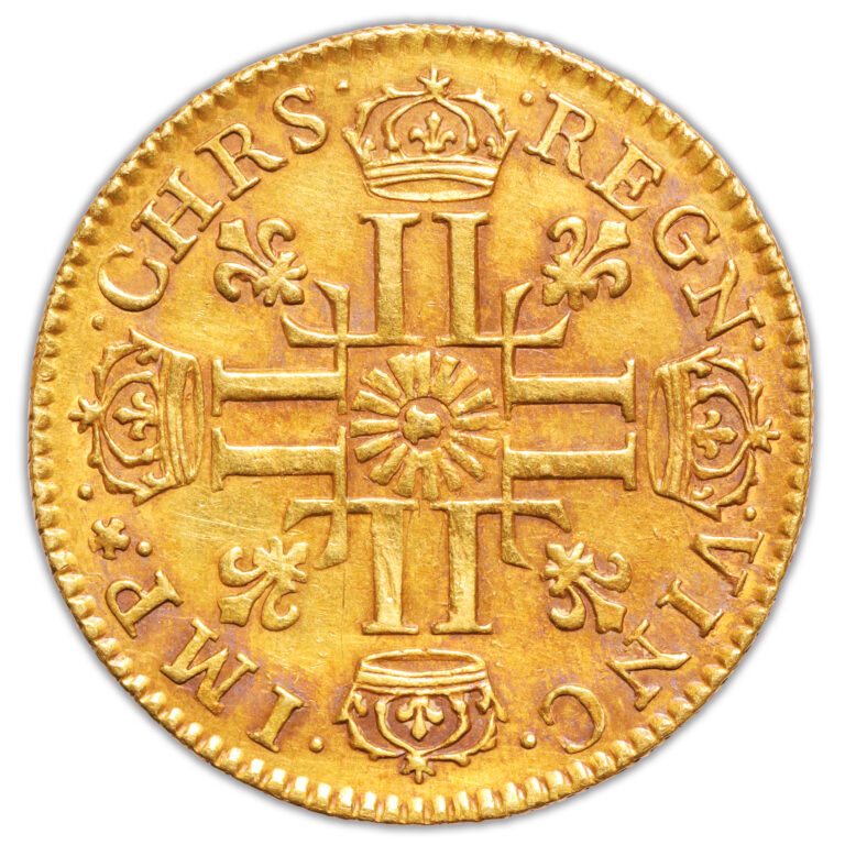 Coin France - Louis XIV - Louis d'or au soleil - 1715 A Paris reverse