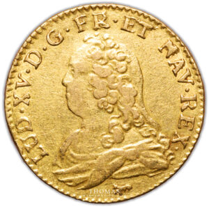 coin - France - Louis XV - Gold - Louis d'or aux lunettes - 1726 A Paris obverse