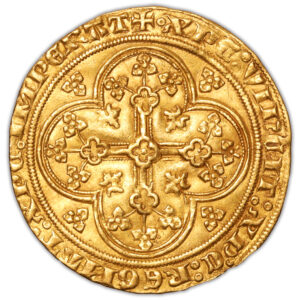 Coin France - Philippe VI - Gold - Écu d'or à la chaise reverse