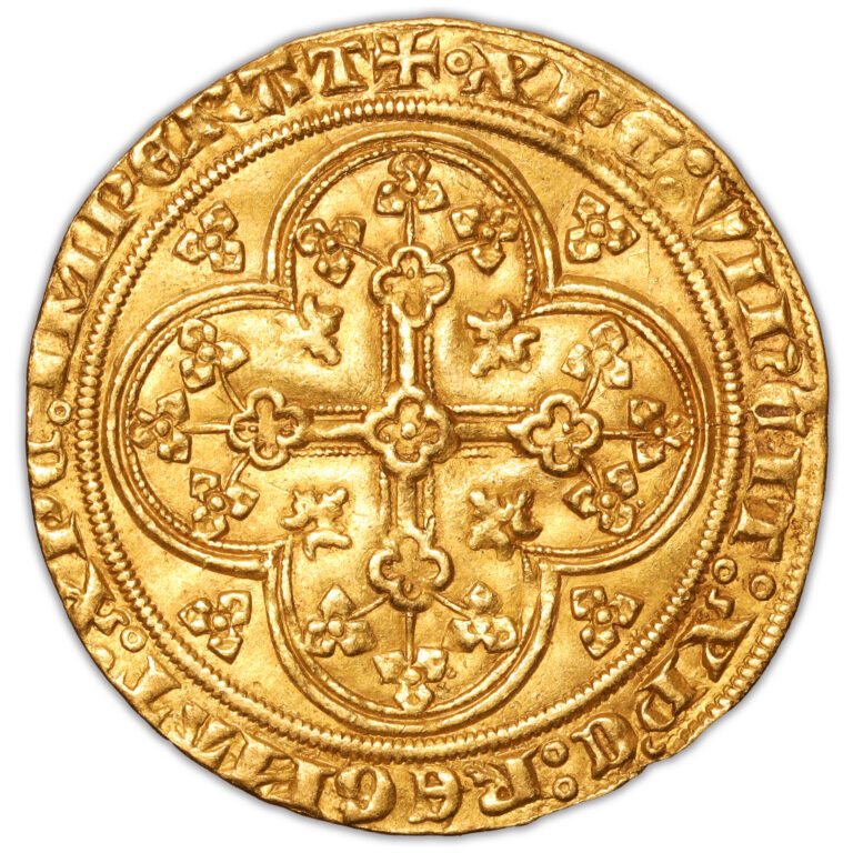 Coin France - Philippe VI - Gold - Écu d'or à la chaise reverse