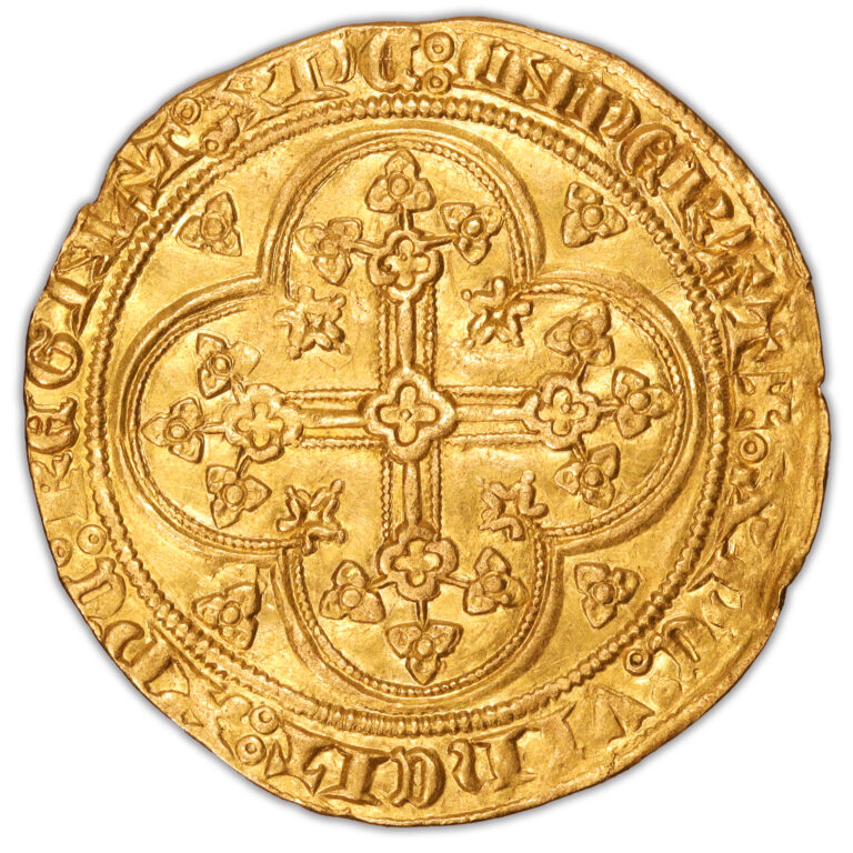 Coin France - Philippe VI - Gold - Écu d'or à la chaise reverse