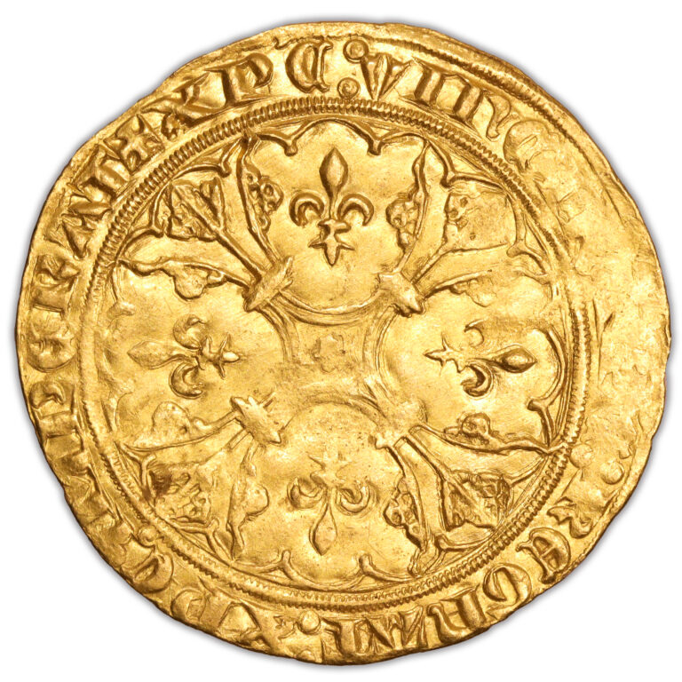 gold - royal dor jean II le bon reverse