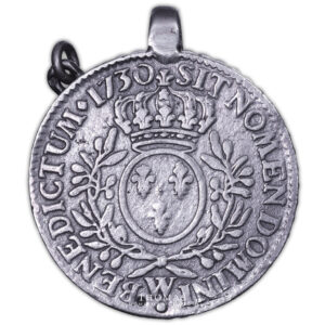 France – Eloi Pernet Collection – Louis XV Magnifying Glass – 1730 W Lille Ecu-3