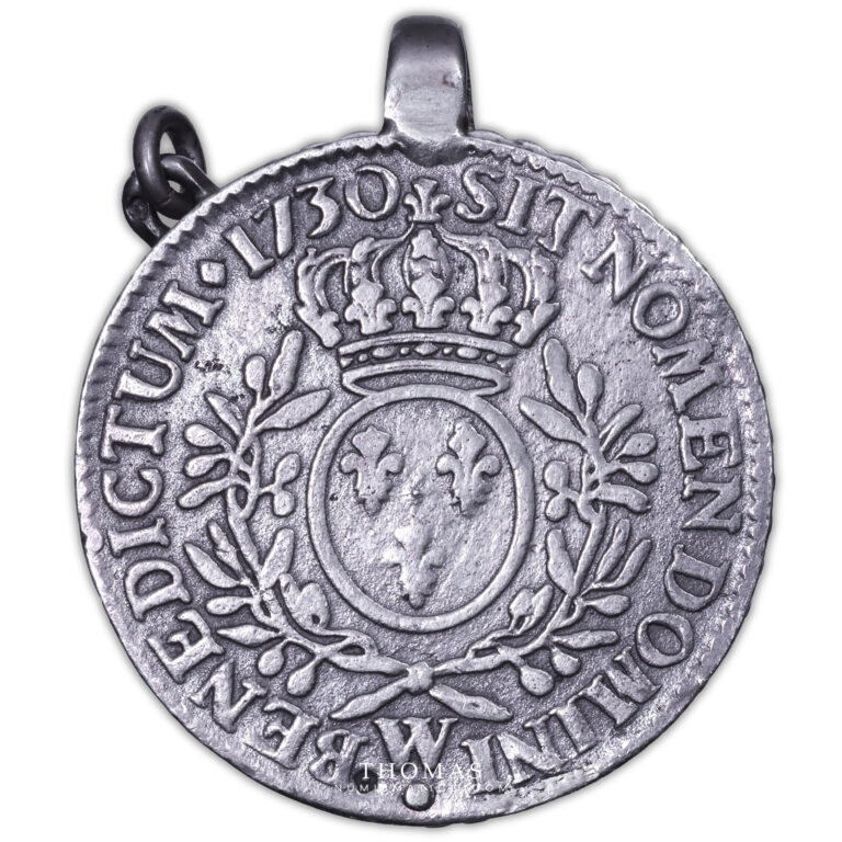 France – Eloi Pernet Collection – Louis XV Magnifying Glass – 1730 W Lille Ecu-3